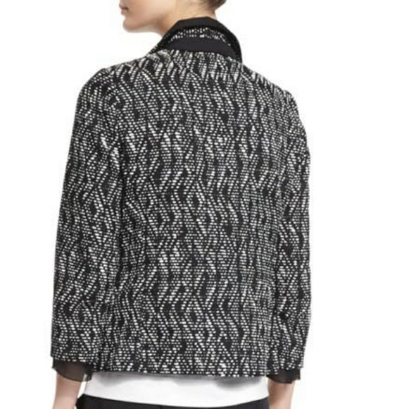 LAFAYETTE 148 New YorkBellene 3/4-Sleeve Woven Jacket, Size 8 - Picture 3 of 16